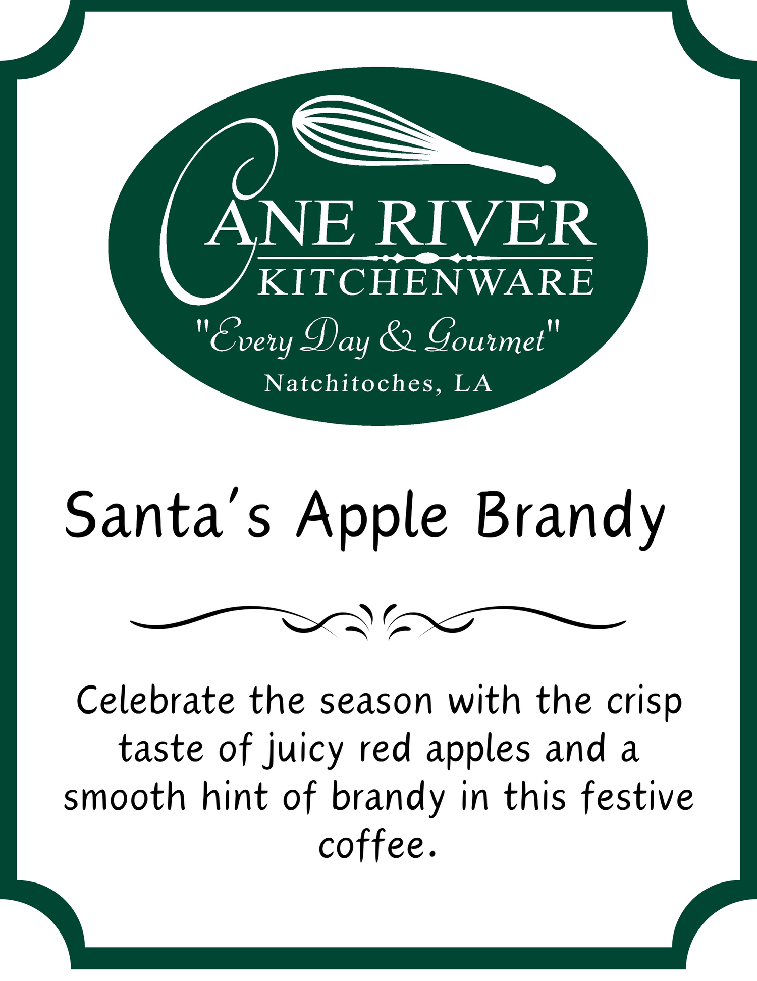 Santa's Apple Brandy