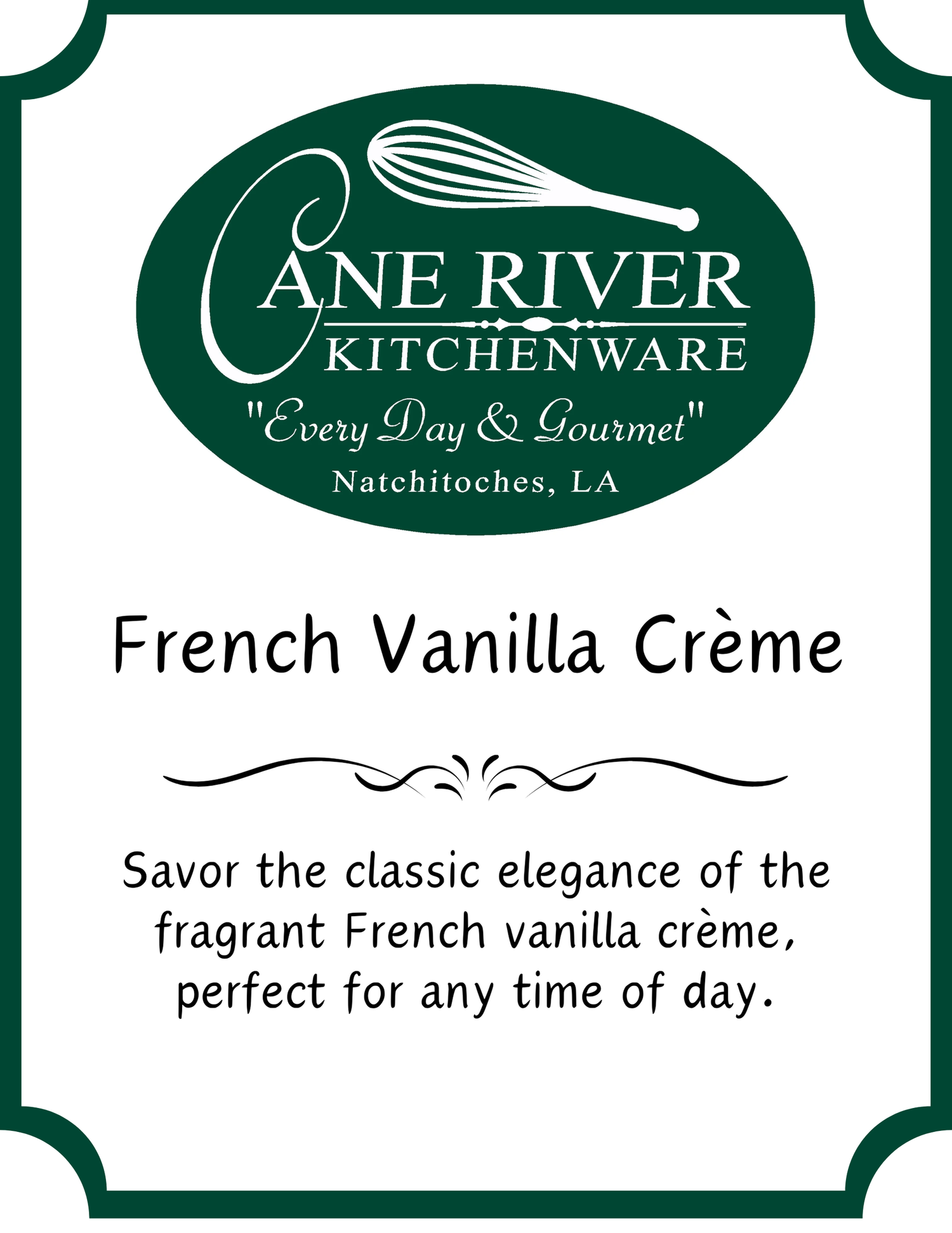 French Vanilla Crème