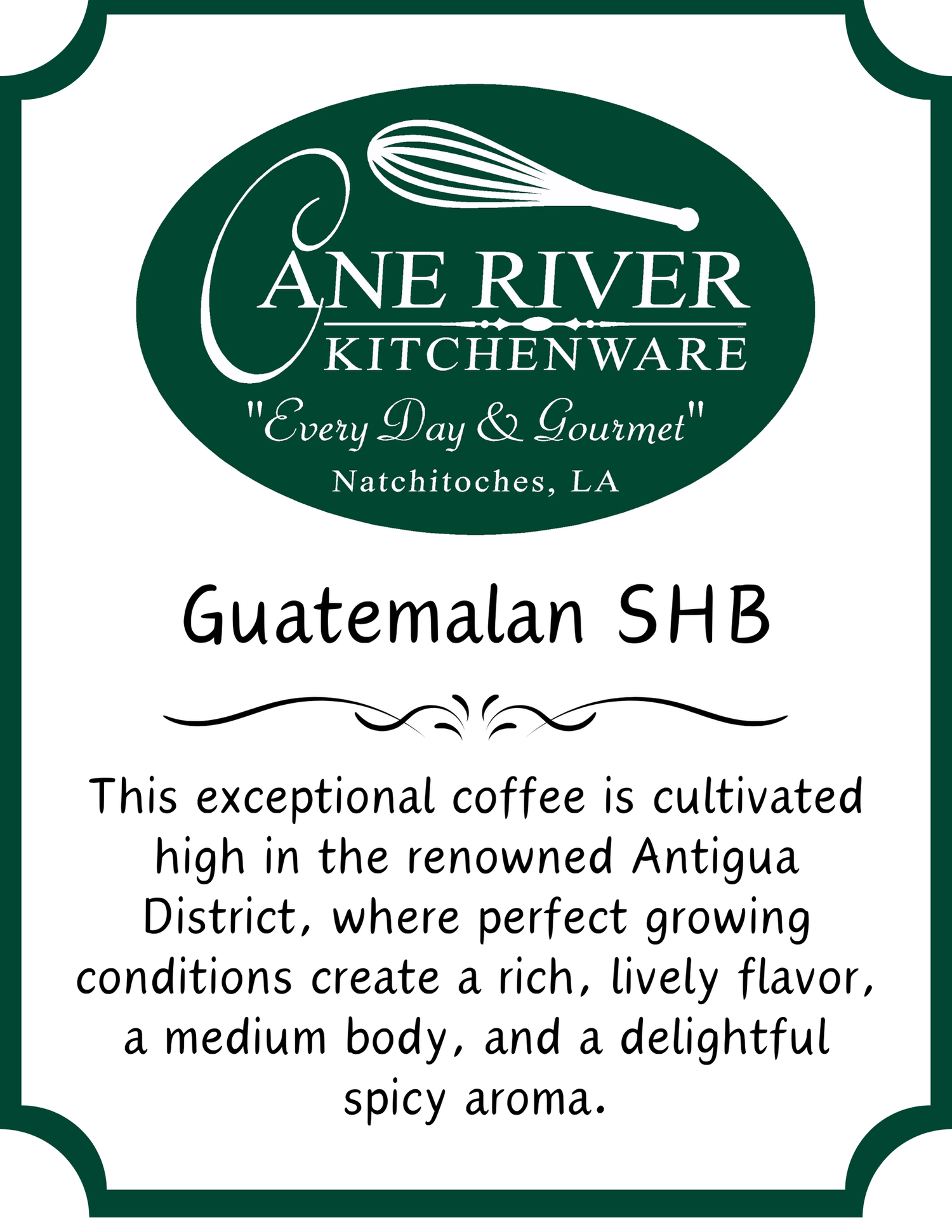 Guatemalan SHB