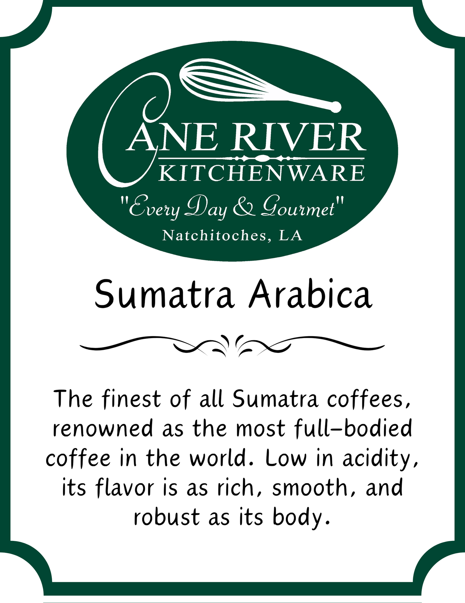 Sumatra Arabica