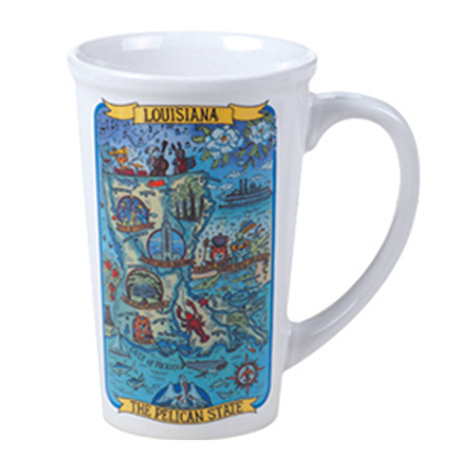 Louisiana Souvenir Jumbo Mug