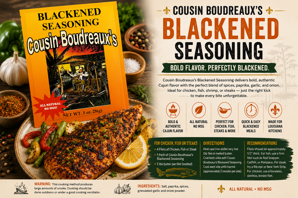 Dinner Mix - Blackened Seasoning