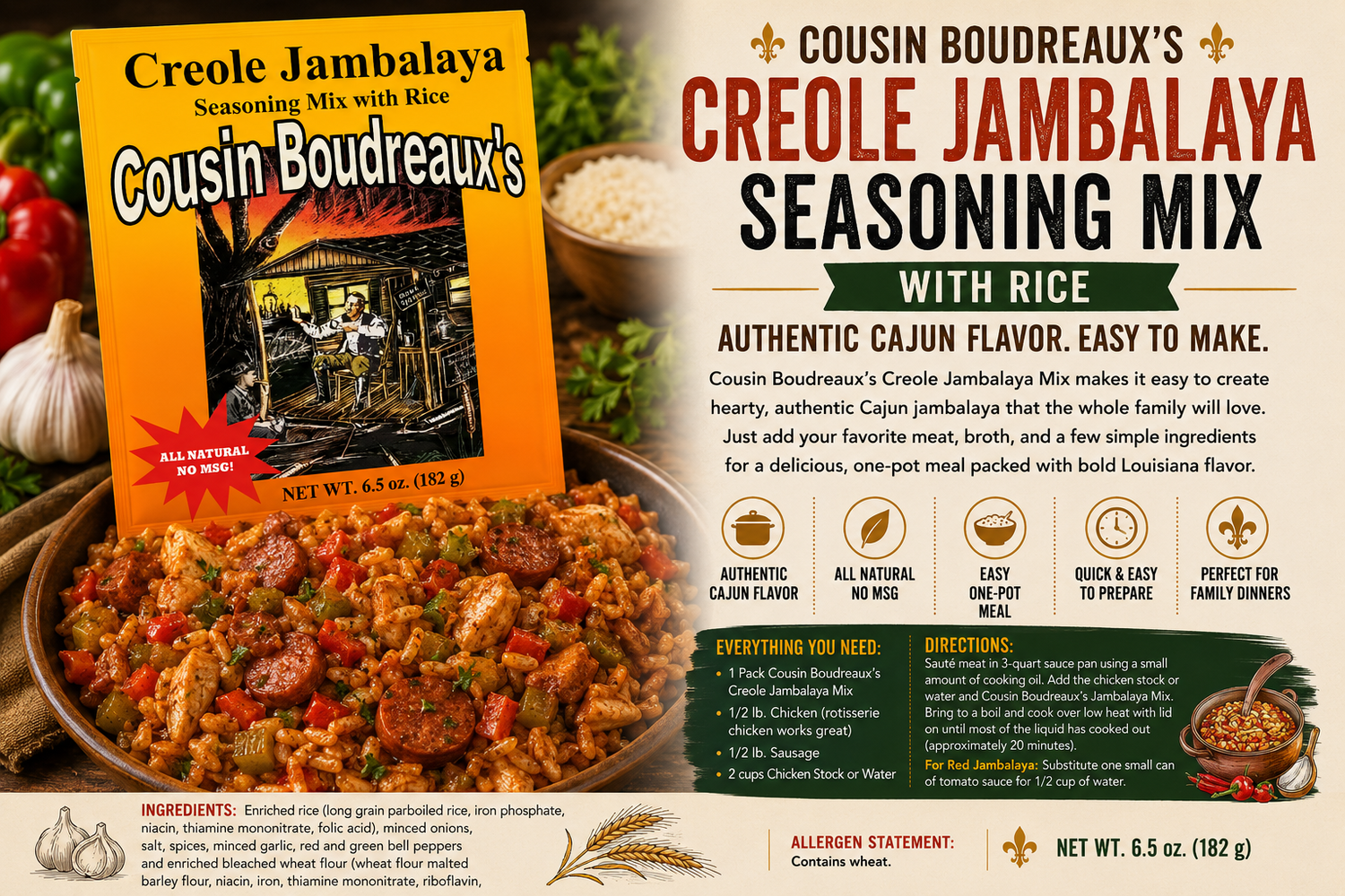 Dinner Mix - Jambalaya