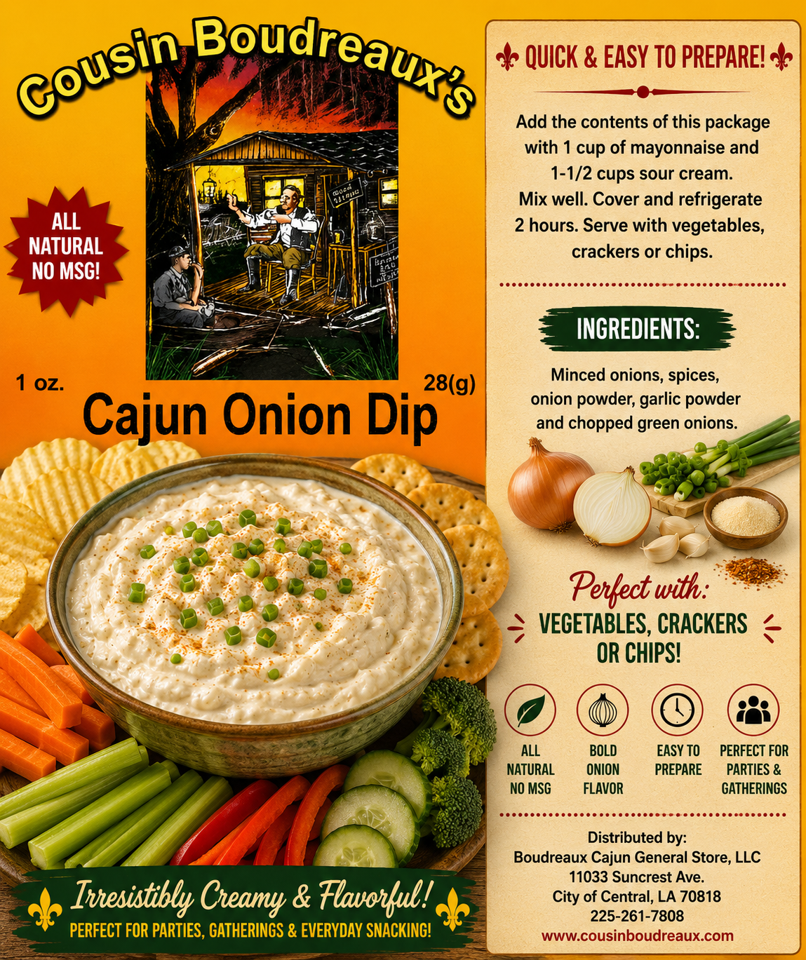 Dip - Cajun Onion