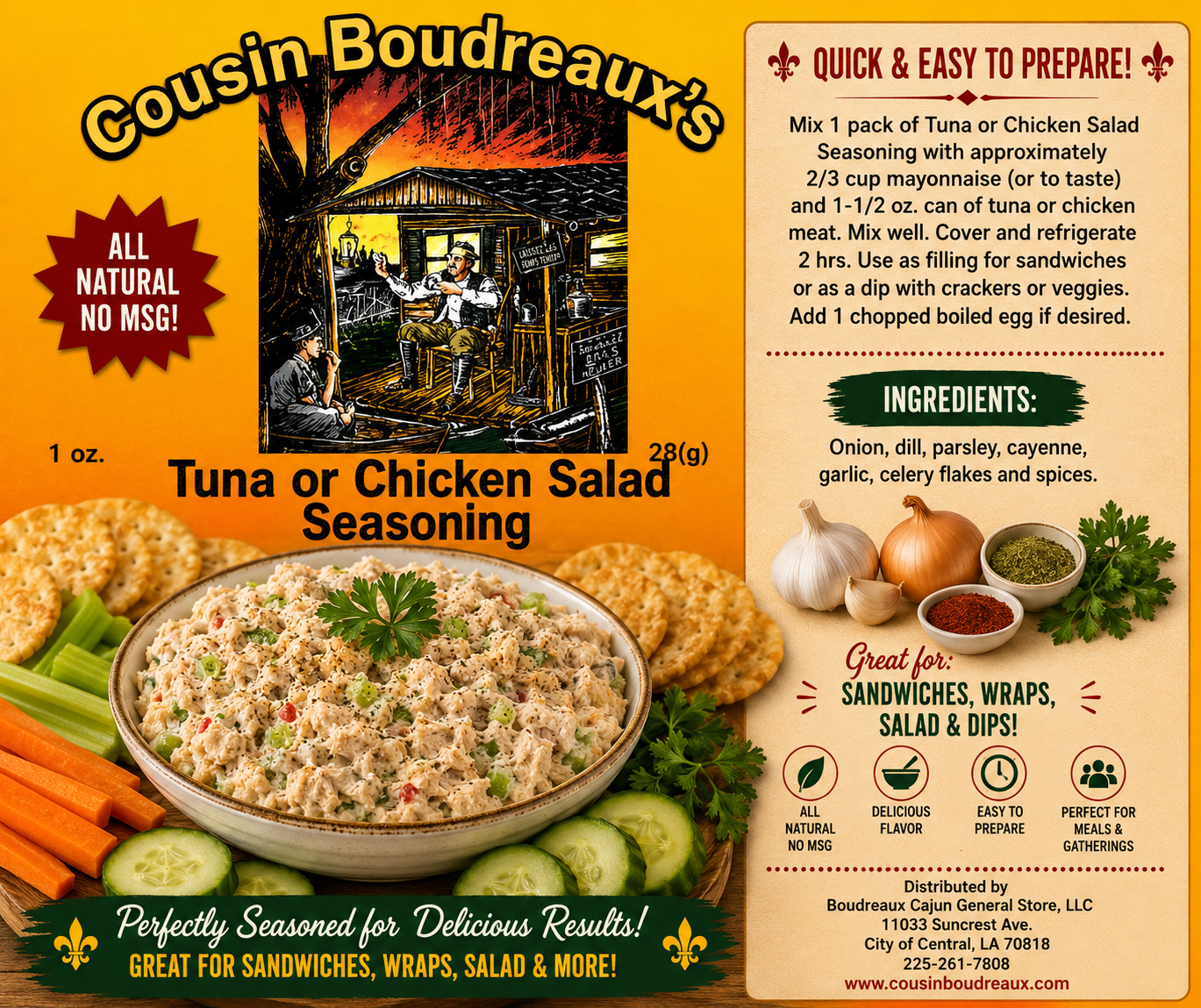Dinner Mix - Tuna/Chicken Salad