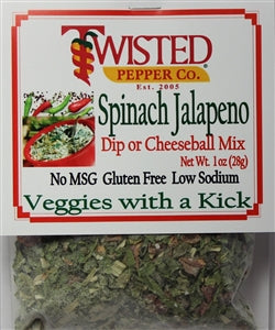 Spinach Jalapeno Dip or Cheeseball Mix