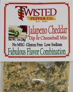 Jalapeno Cheddar Dip or Cheeseball Mix